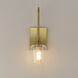 Goblet 1 Light 5 inch Natural Aged Brass Wall Sconce Wall Light