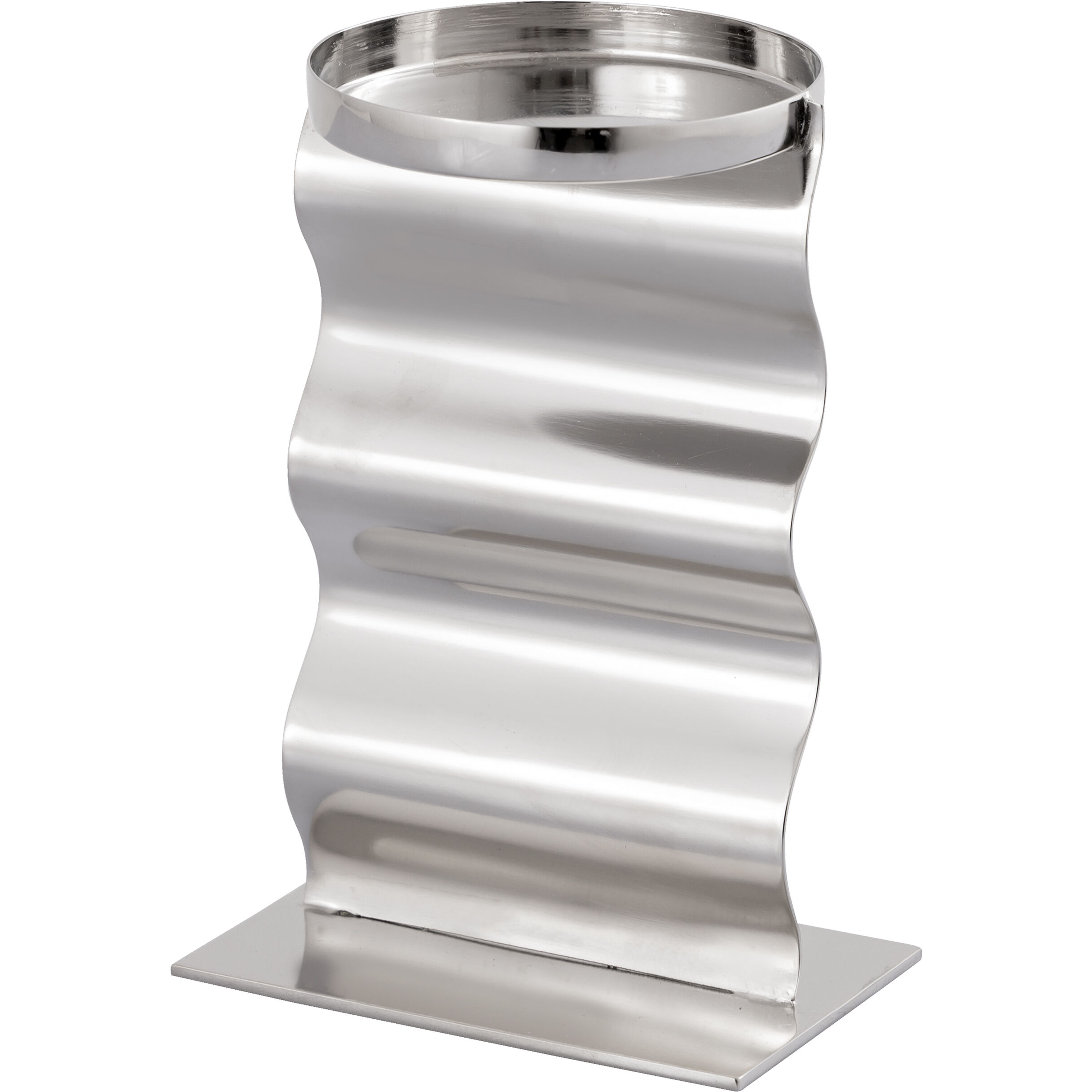 Curve 9.5 X 4.5 inch Candleholder, Set of 3