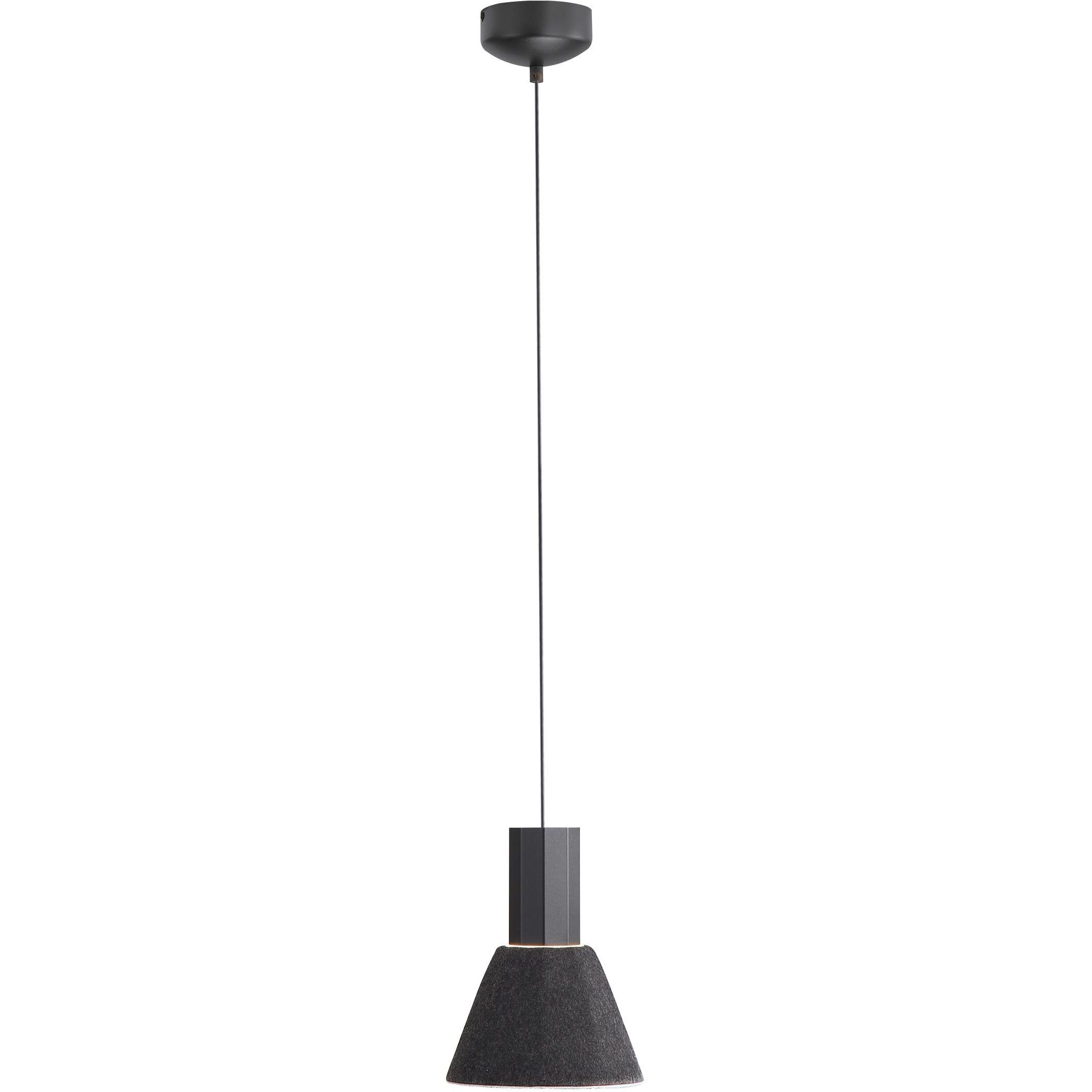 Faroe Pendant Ceiling Light in Matte Black