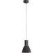 Faroe Pendant Ceiling Light in Matte Black