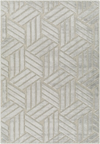 Kingston 36 X 24 inch Medium Gray Rug in 2 x 3, Rectangle