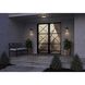 Weldon 1 Light 12 inch Textured Black Outdoor Wall Lantern, Medium