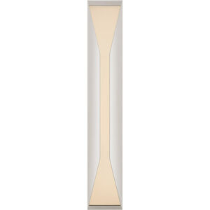 Kelly Wearstler Stretto LED 28 inch Polished Nickel Outdoor Sconce, Large