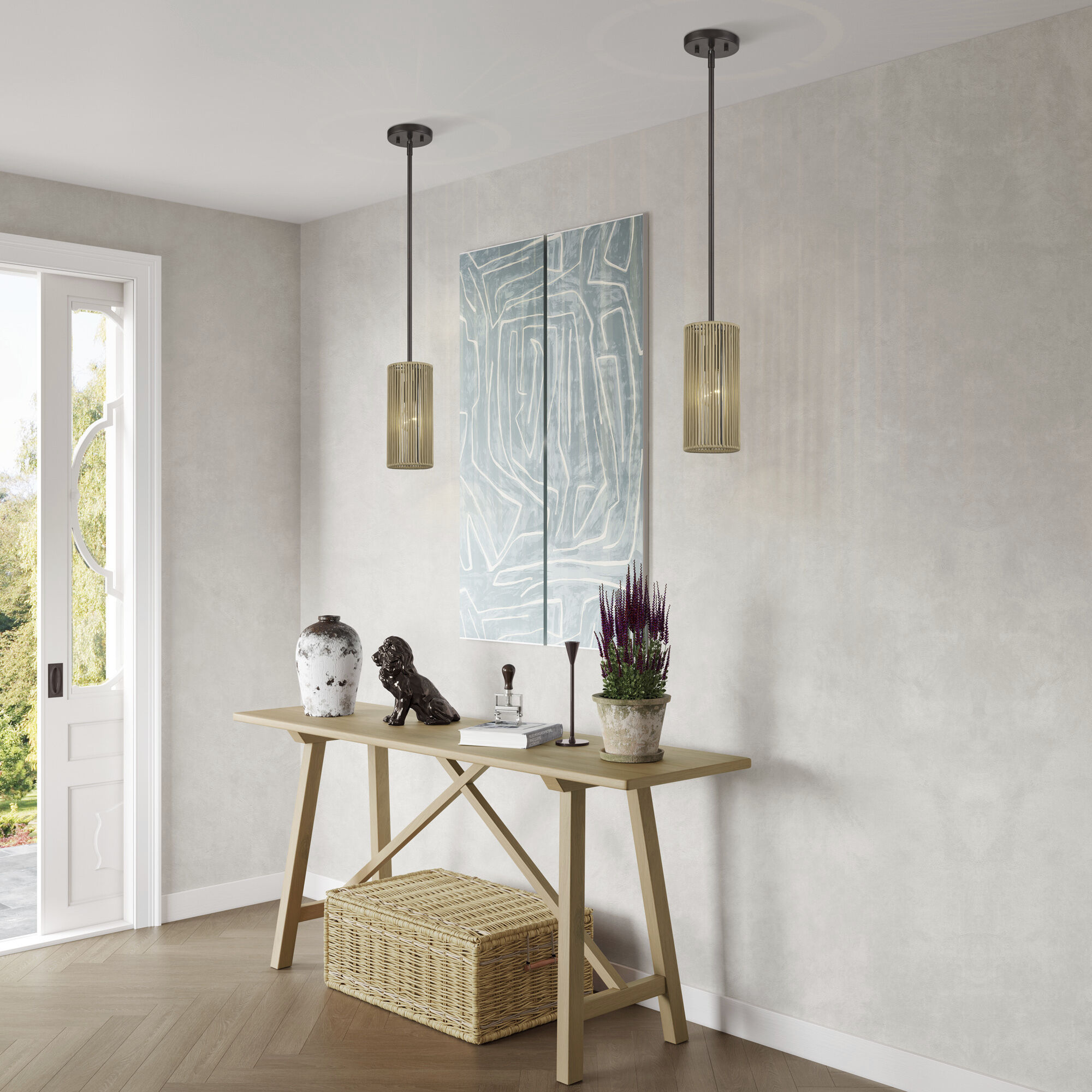 Acordia 1 Light 5.13 inch English Bronze Mini Pendant Ceiling Light