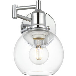 Davian 1 Light 6.00 inch Swing Arm Light/Wall Lamp