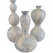 Calm Sea 12 X 6 inch Vases, Set of 3