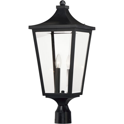 Sutton Place VX 2 Light 24 inch Black Outdoor Wall Mount