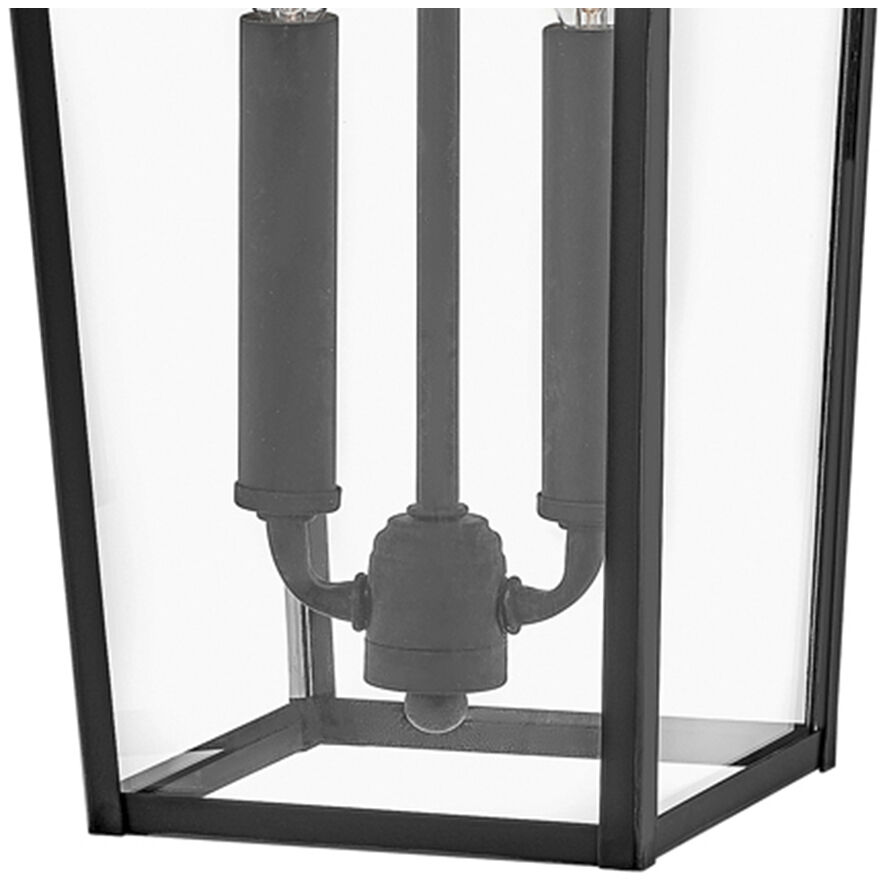 Estate Series Alford Place LED 20 inch Museum Black Outdoor Wall Mount Lantern