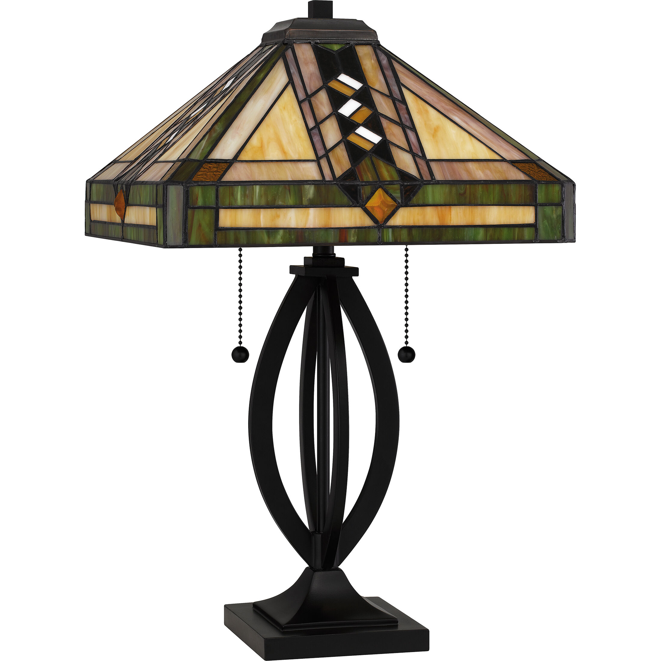 Yellowstone 22.75 inch 75.00 watt Matte Black Table Lamp Portable Light