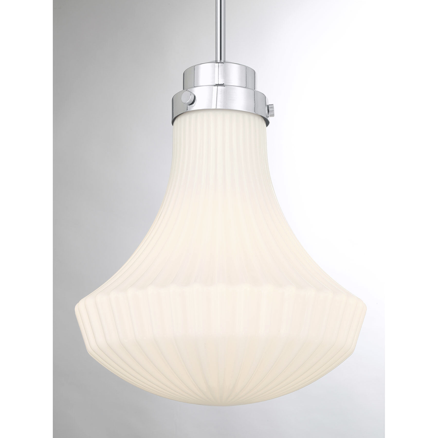 Bartlet 1 Light 14 inch Polished Chrome Pendant Ceiling Light