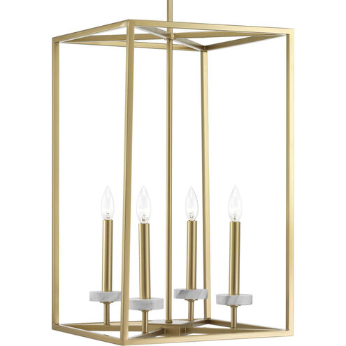 Palacio 4 Light 15 inch Vintage Gold Foyer Pendant Ceiling Light, Design Series