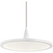 Jeno LED 9 inch White Mini Pendant Ceiling Light