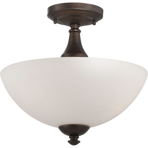 Patton 3 Light 13.00 inch Semi-Flush Mount