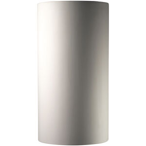 Ambiance Cylinder LED 10.75 inch Hammered Polished Brass Wall Sconce Wall Light, Really Big