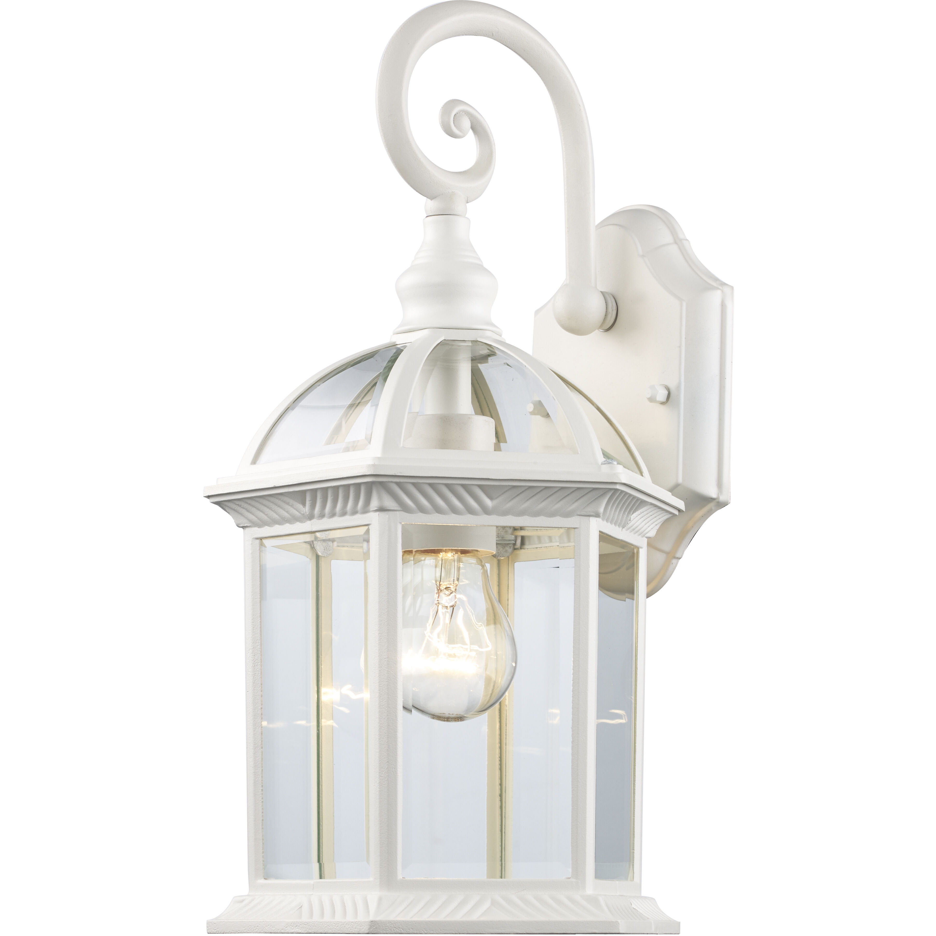 Wentworth 1 Light 16 inch White Outdoor Wall Lantern