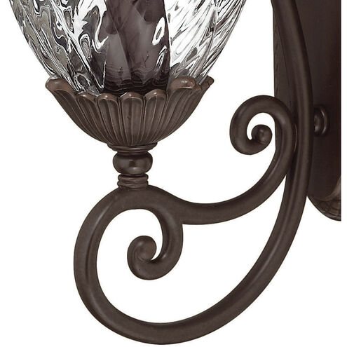 Plantation LED 21 inch Copper Bronze Outdoor Wall Mount Lantern, Small
