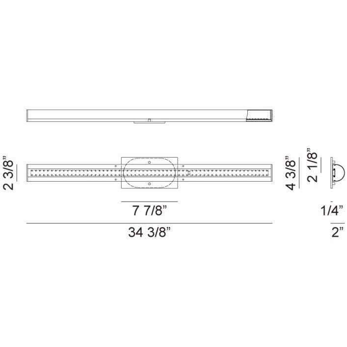 Marquin Wall Sconce Wall Light in Oxidized Rose