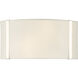 Fulton Sconce Wall Light in Polished Nickel