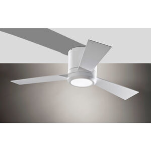 Clarity 42 42 inch Matte White Ceiling Fan