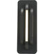 Paton LED 16 inch Matte Black Outdoor Wall Light