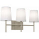 Rose LED 22 inch Satin Nickel Vanity Light Wall Light