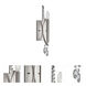 Signature 1 Light 4.5 inch Brushed Nickel Wall Sconce Wall Light