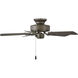 Cabana 36 inch Metallic Matte Bronze Fan, Regency Series