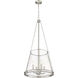 Prescott 4 Light 18 inch Brushed Nickel Pendant Ceiling Light