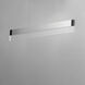 iBar LED 41.75 inch Brushed Aluminum Linear Pendant Ceiling Light in Brushed Black