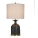 Cameron 28 inch 150.00 watt Satin Black Table Lamp Portable Light