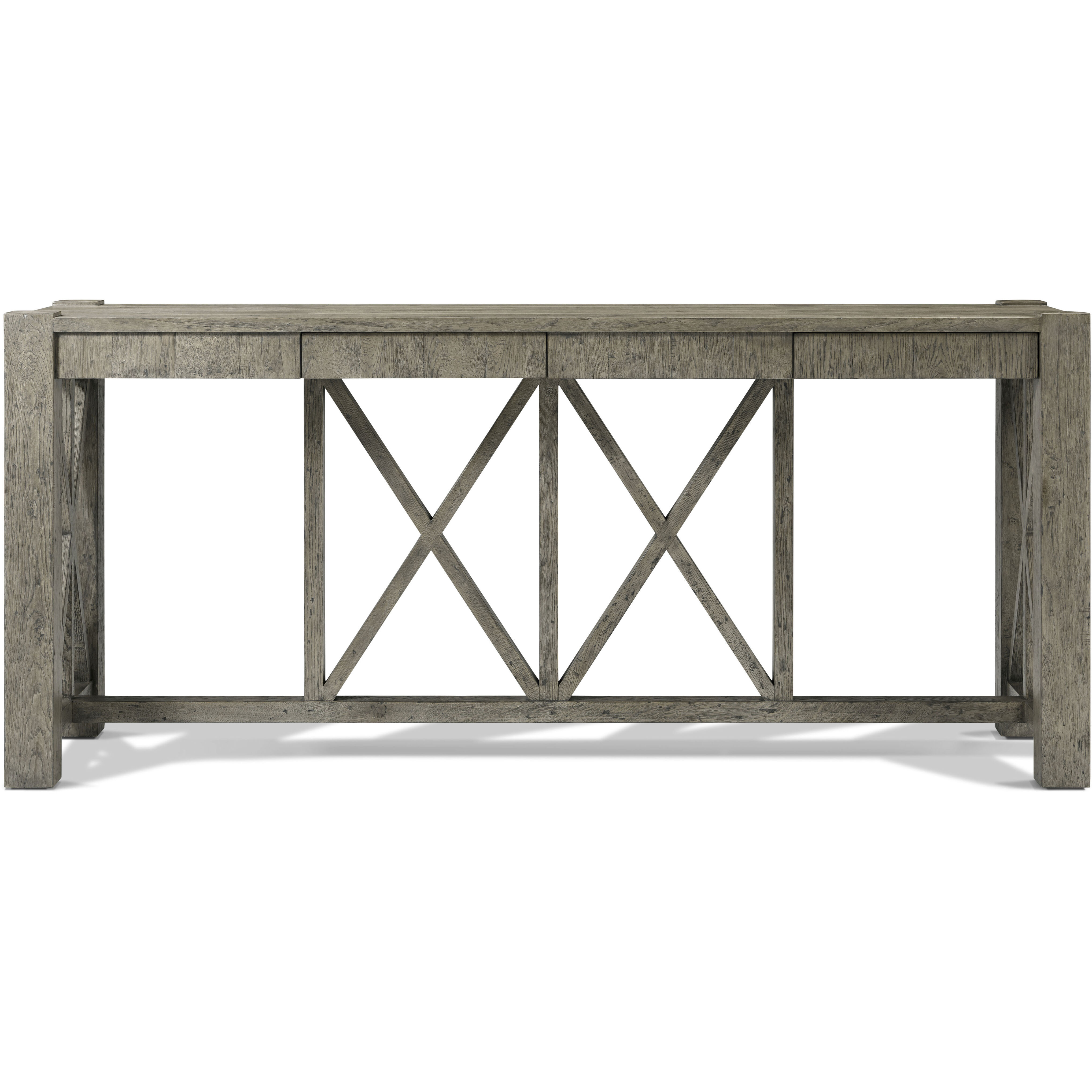 Orlando 80 X 25 inch Grey Echo Oak Bar Console Table, Wooden, Echoes