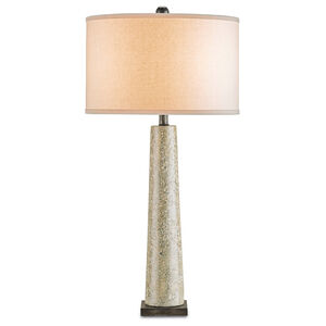 Epigram 33 inch 150 watt Polished Concrete/Aged Steel Table Lamp Portable Light