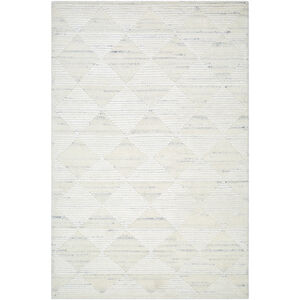 Gina 36 X 24 inch Ivory / Black Handmade Rug in 2 x 3