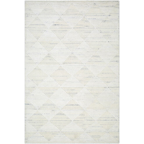 Gina 36 X 24 inch Ivory / Black Handmade Rug in 2 x 3