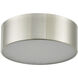 Bongo LED 10 inch Brushed Nickel Flush Mount Ceiling Light