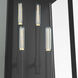 Rossi 4 Light 30 inch Matte Black Outdoor Wall Lantern