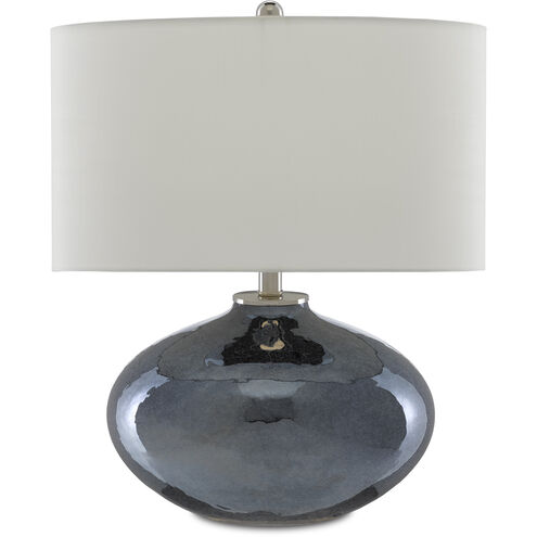 Lucent 22 inch 150.00 watt Blue Plated/Polished Nickel Table Lamp Portable Light