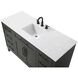 Virginia 54 X 35 inch Mocha Brown Bathroom Vanity Cabinet