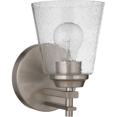 Neighborhood Drake 1 Light 6 inch Brushed Polished Nickel Wall Sconce Wall Light, Neighborhood Collection