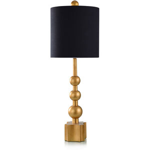 Dann Foley 35 inch 150.00 watt Gold Table Lamp Portable Light