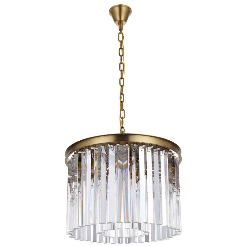 Sydney 6 Light 20 inch Satin Gold Chandelier Ceiling Light