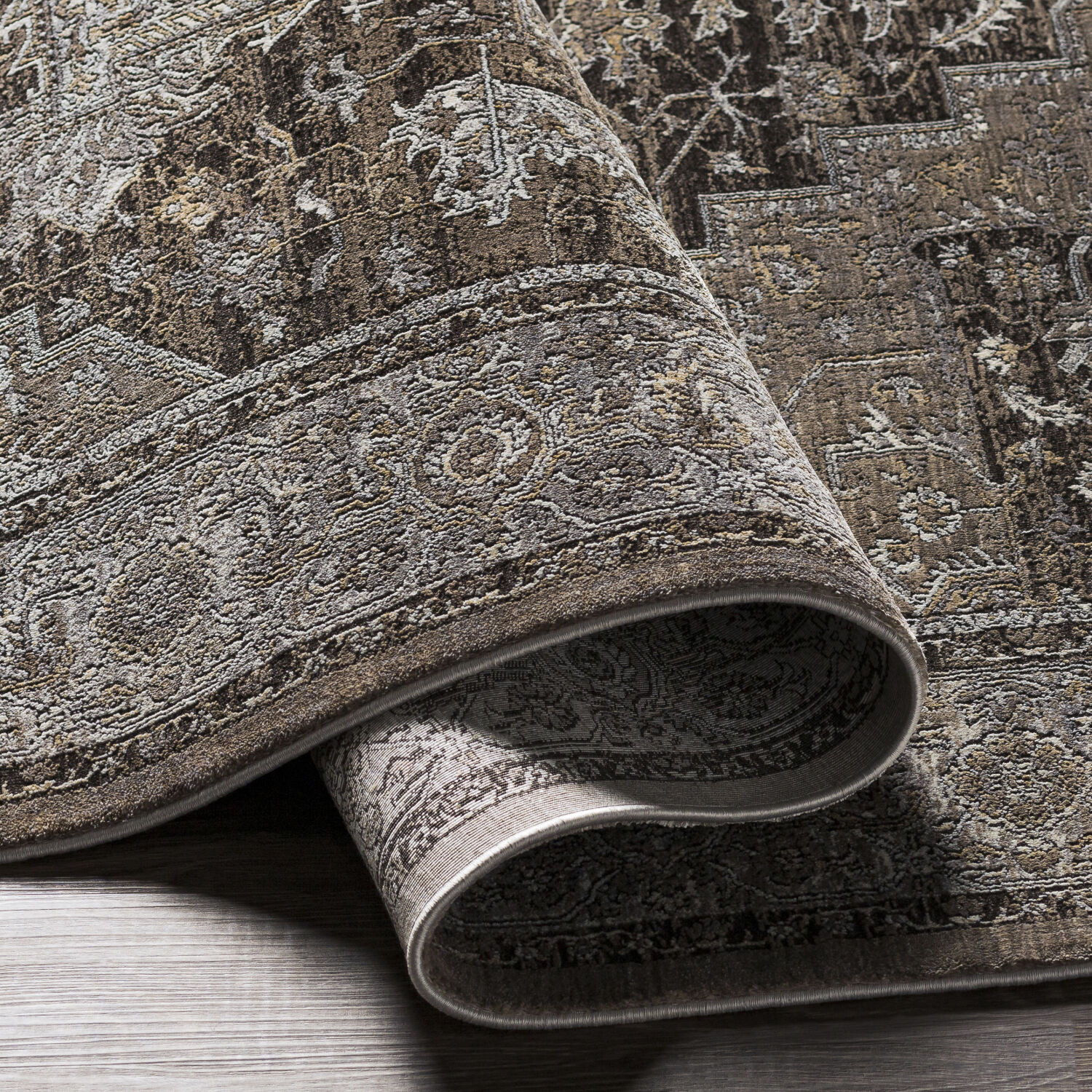 Eclipse 147 X 108 inch Medium Grey Rug in 9 X 12, Rectangle