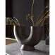 Damien Matte Charcoal Vase