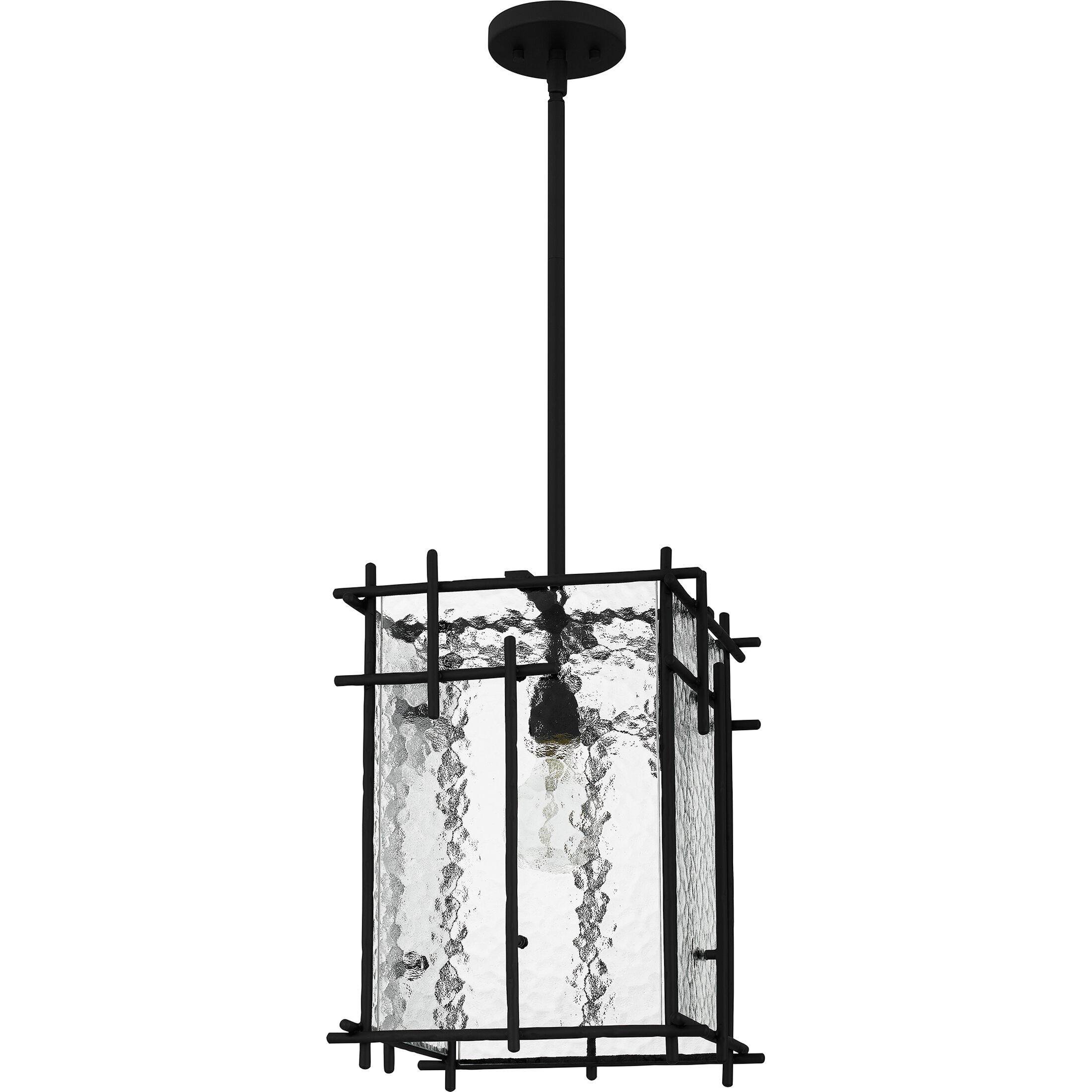 Daphne 1 Light 12.5 inch Matte Black Mini Pendant Ceiling Light