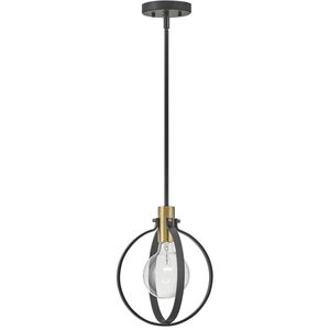 Cirque LED 10 inch Black Pendant Ceiling Light
