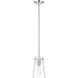 Kira 1 Light 5 inch Chrome Pendant Ceiling Light