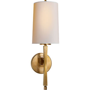 Thomas O'Brien Edie 1 Light 6 inch Hand-Rubbed Antique Brass Decorative Wall Light