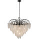 Alessia 19 Light 28.5 inch Black and White Chandelier Ceiling Light