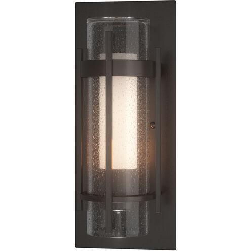 Torch 1 Light 15.8 inch Coastal White Outdoor Sconce