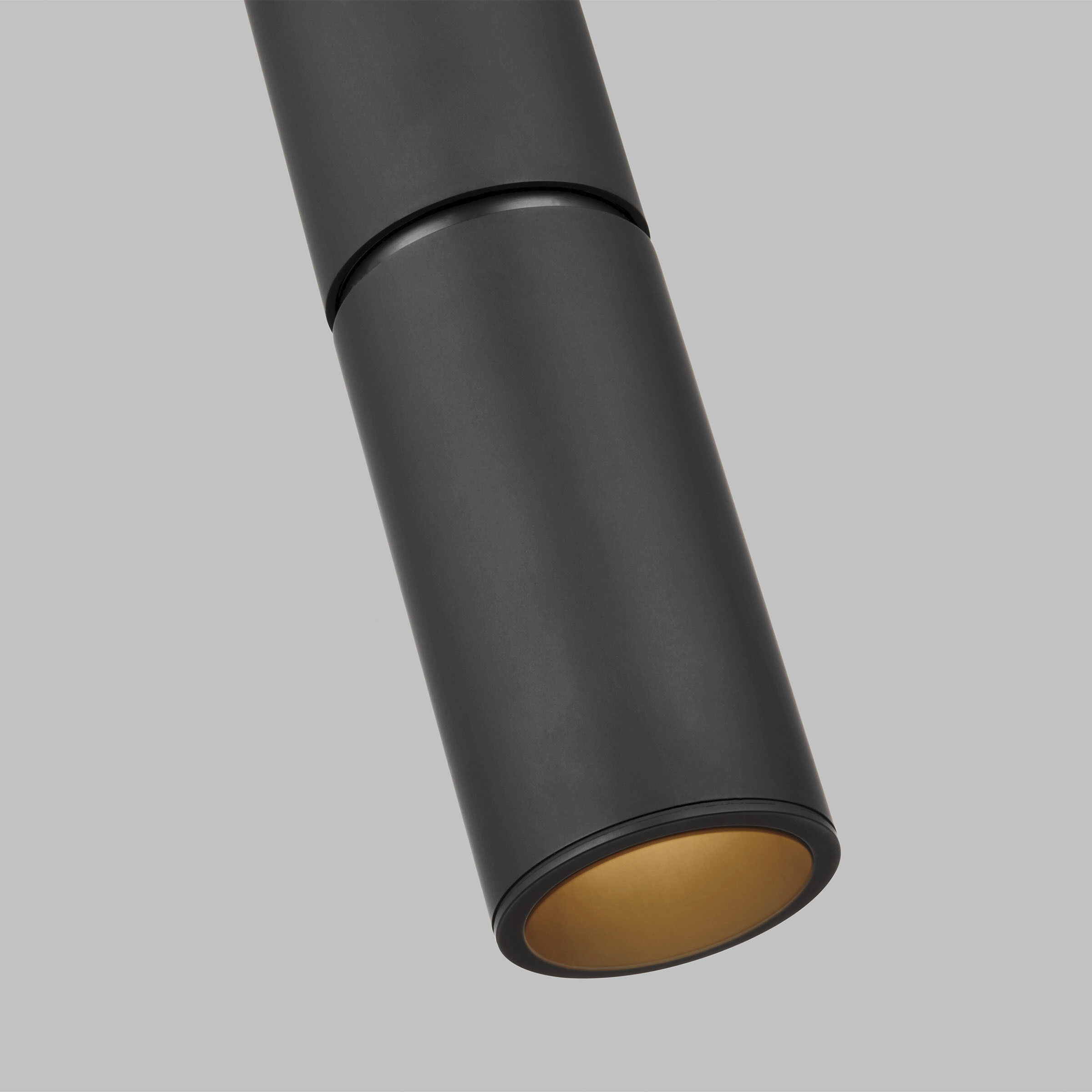 Mick De Giulio Sottile LED Nightshade Black Pendant Ceiling Light, Integrated LED